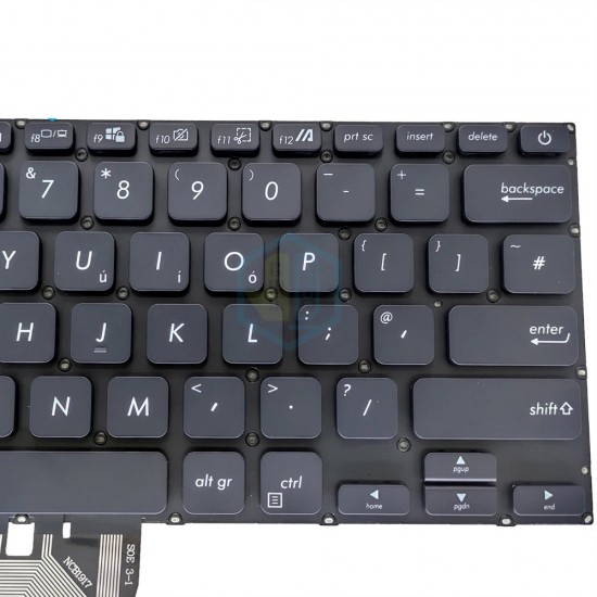 Tastatura Laptop, Asus, VivoBook 14 M409B, M409BA, M409D, M409DA, iluminata, layout US