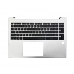 Carcasa superioara cu tastatura palmrest Laptop, HP, EliteBook N08145-001, N08145-B31, N08146-001, N08146-B31, 6070B1964501, 6070B2192201, 6051B1498701, 6051B1498901, 6051B1499001, iluminata, layout US