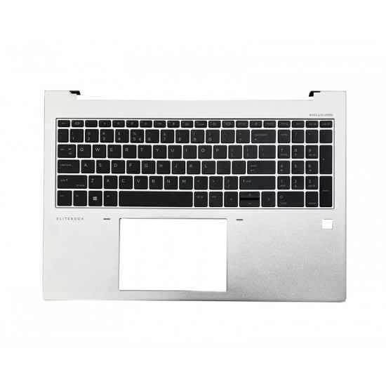 Carcasa superioara cu tastatura palmrest Laptop, HP, EliteBook 860 G10, 865 G10, N08145-001, 6070B1964501, iluminata, layout US