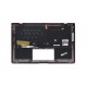 Carcasa superioara cu tastatura palmrest Laptop, Asus, ZenBook S UX391F, UX391FA, UX391U, UX391UA, 90NB0D94-R31US0, 17H1UX18AI, 13N1-40A0911, UX391UA-3B, iluminata, rosie, layout US