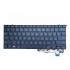 Tastatura Laptop, Asus, ZenBook S UX391F, UX391FA, UX391U, UX391UA, iluminata, albastru inchis, layout US