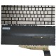 Tastatura Laptop, HP, Pavilion Plus 14-EH, TPN-W154, N10393-001, N10393-271, iluminata, argintie, layout US