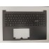 Carcasa superioara cu tastatura palmrest Laptop, Asus, VivoBook 16X K3605V, K3605VC, K3605VU, K3605VV, K3605Z, K3605ZC, K3605ZF, 90NB11D1-R30US2, EAZJ200501A, iluminata, neagra, layout US