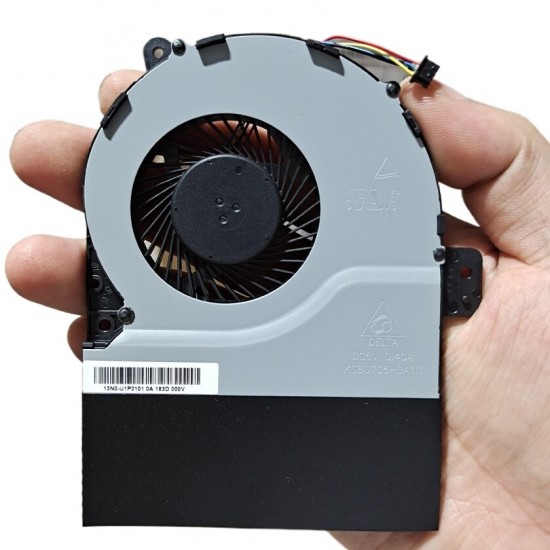 Cooler Laptop, Asus, R752M, R752MA, R752MD, R752MJ, R752N, R752NA, R752NV, R752S, R752SA, R752SJ, R752SV, 13NB04I1P14011, KSB0705HBA10, 13N0-U1P0101, 5V, 0.40A