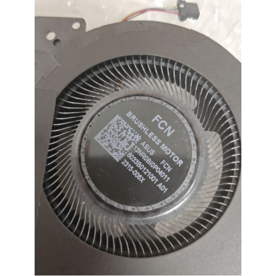 Cooler procesor Laptop Gaming, Asus, ROG Zephyrus Duo 16 GX650R, GX650RM, GX650RS, GX650RX, GX650RW, 13NR0BI0P04011, DFSCL12E06486M-FQLW, 6033B0121001, 12V, 1A, CPU