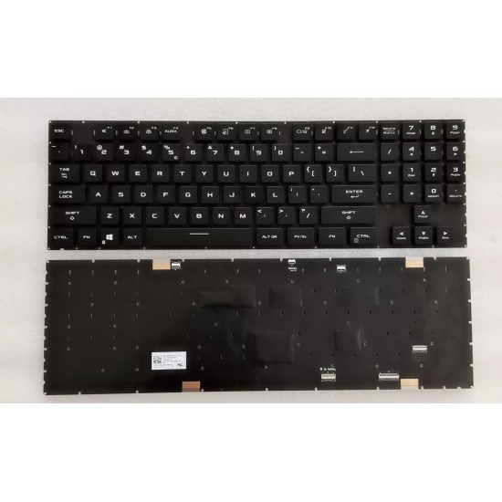 Tastatura Laptop Gaming, Asus, ROG Strix Scar 17 G733Q, G733QM, G733Z, G733ZM, iluminata, FULL RGB, layout US