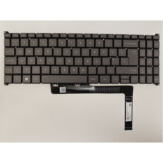 Tastatura Laptop, Acer, Aspire 3 A315-24P, A315-24PT, N23C3, iluminata, gri, layout UK