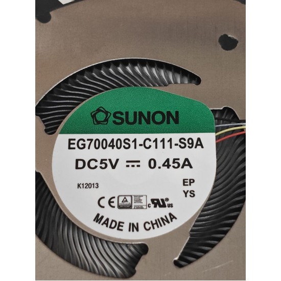 Cooler Laptop, Huawei, D14 2020, NBL-WAQ9R, NBL-WAQ9RP, NS85C32-19D04, EG70040S1-C111-S9A, EG70040S1-C110-S9A, 5V 0.45A