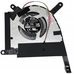 Cooler placa video Laptop, Asus, Tuf Gaming F17 FX707ZC, FX707ZE, DQ5D581F001, DFS5L32G16486J FP83, 13NR09M0T03011, 5V, 0.5A, 2.25W, GPU