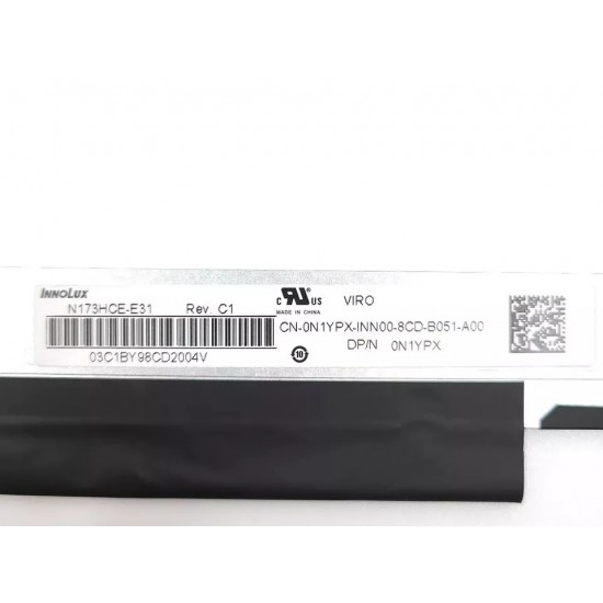 Display laptop, Dell, Alienware 17 R2, 17 R3, 17 R4, Inspiron 17 5767, 17 7778, 17 7779, NV173FHM-N41, 17.3 Inch, 30 pini, Full HD, IPS, slim, 60Hz