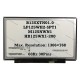 Display Laptop, LP125WH2-SPT1, LP125WH2(SP)(T1), LP125WH2-SPH1, LP125WH2(SP)(H1), HB125WX1-200 V3.0, M125NWN1 R0, M125NWN1 R1, M125NWR3 R0, B125XTN01.0,  12.5 inch, slim, HD, 1366x768, 30 pini