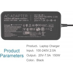 Incarcator Monior ROG PG329Q, ADP-150CH B, 20V, 7.5A, 150W, mufa 6.0x3.7mm
