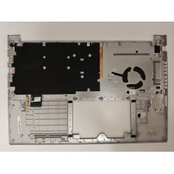  Carcasa superioara cu tastatura palmrest Laptop, Asus, VivoBook 16X K3605V, K3605VC, K3605VU, K3605VV, K3605Z, K3605ZC, K3605ZF, K3605ZU, K3605ZV, 90NB11D2-R31US0, EAZJ200502A, iluminata, argintie, layout US