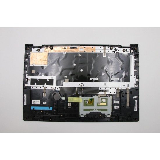 Carcasa superioara cu tastatura palmrest Laptop, Lenovo, Flex 4-1570 Type 80SB, 5CB0L45988, AM1JD000400, AM1JD000510, iluminata, layout US