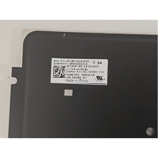 Tastatura Laptop, Asus, VivoBook 15 A510, A510U, A510UA, A510Q, A510QA, iluminata, layout UK