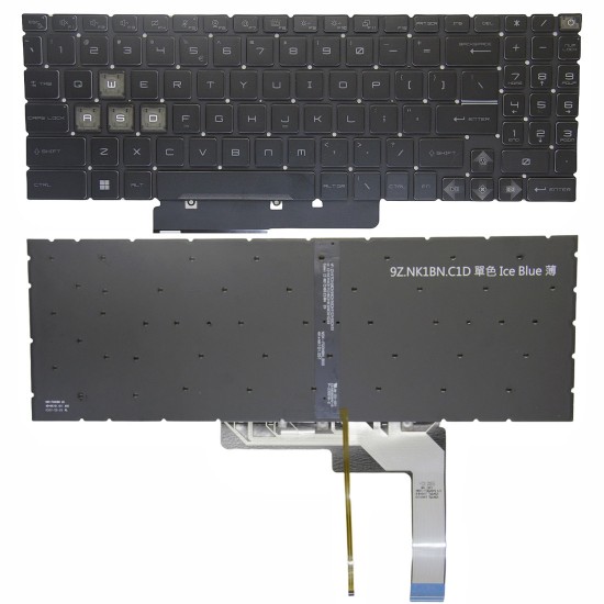 Tastatura Laptop Gaming, MSI, Vector GP78HX 13VH, 13VI, 13VIG, 13VF, 13VG, MS-17S1, MS-17S2