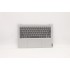 Carcasa superioara cu tastatura palmrest Laptop, Lenovo, Yoga Slim 7 Pro 14IHU5 O Type 82NH, 5CB1C90915, AM1W0000F00, iluminata, Light Silver, layout US