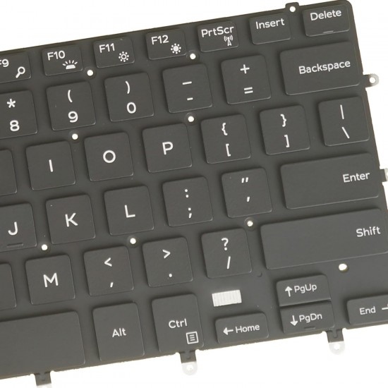Tastatura Laptop, Dell, XPS 9550, 9560, 9570, 9580, GDT9F, 0GDT9F, 0WDHC2, WDHC2, PK131BG1A01, NSK-LV0BC 01, PK131BG2A00, cu iluminare, layout US