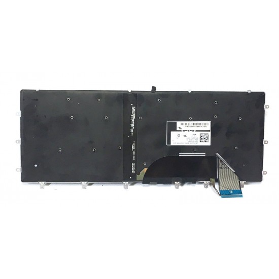 Tastatura Laptop, Dell, XPS 9550, 9560, 9570, 9580, GDT9F, 0GDT9F, 0WDHC2, WDHC2, PK131BG1A01, NSK-LV0BC 01, PK131BG2A00, cu iluminare, layout US