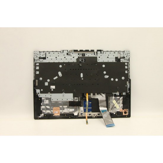 Carcasa superioara cu tastatura palmrest Laptop, Lenovo, Legion 5-15ITH6H Type 82JH, 5CB1D04994, AP1ZT000350, iluminata, neagra, layout US
