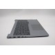 Carcasa superioara cu tastatura palmrest Laptop, Lenovo, ThinkBook 16 G6 ABP Type 21KK, 460.0TE0C.0001, Artic Grey, iluminata, layout US