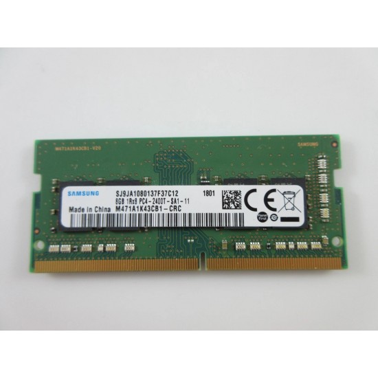 Memorie Laptop Samsung, Sodimm, 8GB DDR4 1Rx8, PC4-2400T, non-ECC, CL17, M471A1K43CB1-CRC, bulk