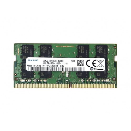 Memorie Laptop Samsung, Sodimm, 8GB DDR4 2Rx8, PC4-2400T, non-ECC, CL17, M471A1K43CB1-CRC, bulk