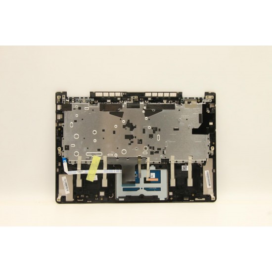 Carcasa superioara cu tastatura palmrest Laptop, Lenovo, Yoga 710-14IKB Type 80V4, 5CB0M72915, AM1JH000220, iluminata, aurie, layout US