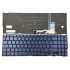 Tastatura Laptop, Asus, ZenBook 15 UX534F, UX534FA, UX534FAC, UX534FT, UX534FTC, iluminata, albastra, layout US