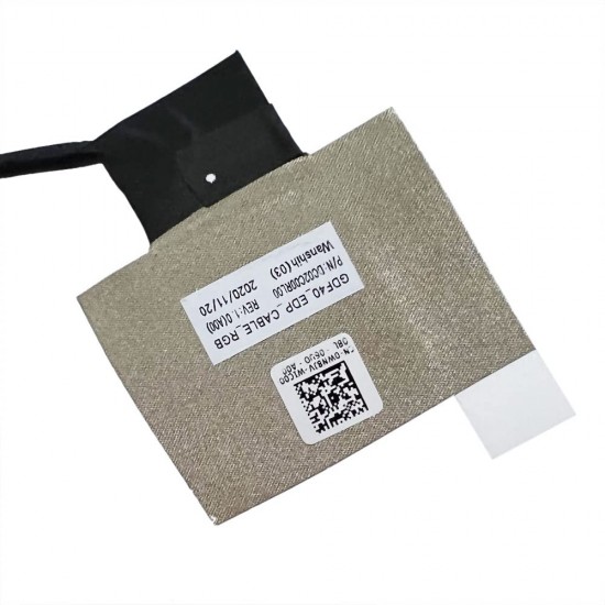 Cablu video LVDS Laptop, Dell, Latitude 5420, 5421, 5430, 5431, WN8JV, 0WN8JV, DC02C00RL00, GDF40_EDP_CABLE_RGB, non touch, HD cam, 30 pini