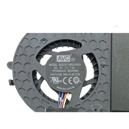 Cooler compatibil Desktop PC, Dell, OptiPlex 0W77JN, W77JN, 0JV47V, JV47V, PVB070E05N-P02, 2N51K-A01, BAZC0715R5UP003, 5V, 1.0A