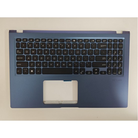 Carcasa superioara palmrest cu tastatura Laptop, Asus, VivoBook 15 F515D, F515DA, F515E, F515EA, F515EP, F515F, F515FA, F515J, F515JA, F515JF, F515JP, 90NB0T43-R34US0, 13N1-CEA1301, 13NB0SR3P04015-3, X515DA-1B, albastra, layout US