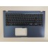 Carcasa superioara palmrest cu tastatura Laptop, Asus, VivoBook 15 F515D, F515DA, F515E, F515EA, F515EP, F515F, F515FA, F515J, F515JA, F515JF, F515JP, 90NB0T43-R34US0, 13N1-CEA1301, 13NB0SR3P04015-3, X515DA-1B, albastra, layout US