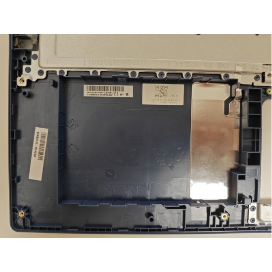Carcasa superioara palmrest cu tastatura Laptop, Asus, VivoBook 15 F515D, F515DA, F515E, F515EA, F515EP, F515F, F515FA, F515J, F515JA, F515JF, F515JP, 90NB0T43-R34US0, 13N1-CEA1301, 13NB0SR3P04015-3, X515DA-1B, albastra, layout US