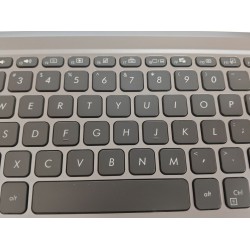 Carcasa superioara palmrest cu tastatura Laptop, Asus, VivoBook 15 A1500E, A1500EA, A1500EP, 90NB0TY1-R33US1, 13N1-CEA0W01, 13NB0SR1P10019-3, X515EA-1G, iluminata, gri, layout US