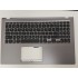 Carcasa superioara palmrest cu tastatura Laptop, Asus, VivoBook 15 F515D, F515DA, F515E, F515EA, F515EP, F515F, F515FA, F515J, F515JA, F515JF, F515JP, F515M, F515MA, iluminata, gri, layout US