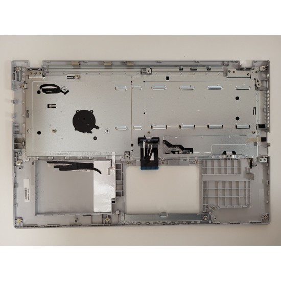 Carcasa superioara palmrest cu tastatura Laptop, Asus, VivoBook 15 F515D, F515DA, F515E, F515EA, F515EP, F515F, 90NB0TY2-R32US1, 13N1-CEA0V01, 13NB0SR2P13019-3, X515EA-1S, argintie, iluminata, layout US