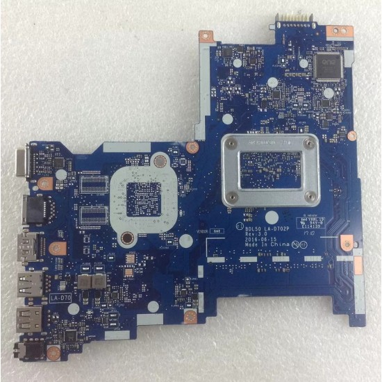 Placa de baza HP 250 G5, 250 G6, Intel Pentium N3710, UMA, 858584-001, 858584-501, 858581-001, 858581-601, BDL50 LA-D702P, Rev: 1.0