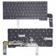 Tastatura Laptop, Lenovo, ThinkPad T14s Gen4 Type 21F6, 21F7, 21F8, 21F9, iluminata, neagra, layout US
