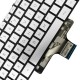Tastatura Laptop, HP, 240 G10, 256 G10, iluminata, argintie, layout US