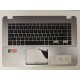 Carcasa superioara cu tastatura palmrest Laptop, Asus, VivoBook 15 X505B, X505BA, X505BP, X505Z, X505ZA, 90NB0I12-R30US0, 13NB0F42P03011, 13NB0G02AP0301, 39XKETCJN00, layout US
