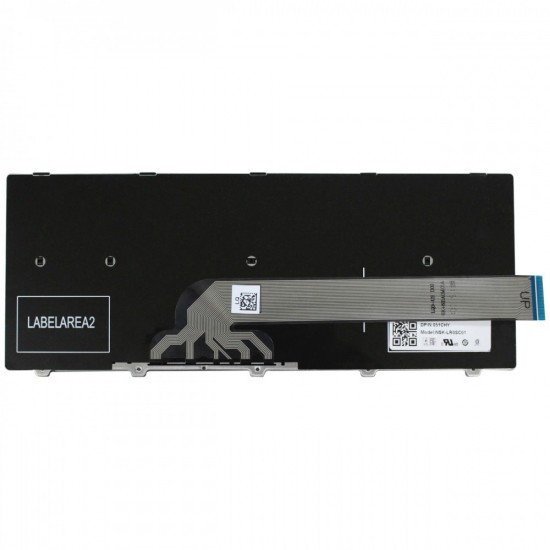Tastatura Laptop, Dell, Inspiron 14 7447, FDKH0, 0FDKH0, layout US