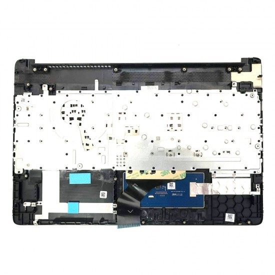 Carcasa superioara cu tastatura palmrest Laptop, HP, 250 G8, 255 G8, 256 G8, L94460-001, L97982-271, L97980-271, L94458-271, AP2H8000E10, AM2H8000100, gri, layout US