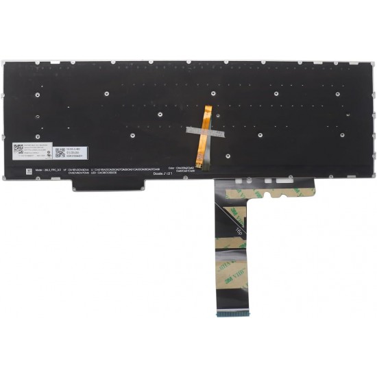 Tastatura Laptop, Lenovo, Legion 5 15IAH7H Type 82RB, 82TB, iluminata, gri, layout US