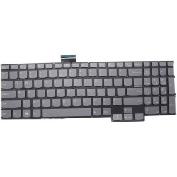 Tastatura Laptop, Lenovo, Legion 5 Pro 16ARH7H Type 82RG, iluminata, gri, layout US