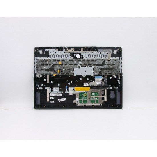 Carcasa superioara cu tastatura palmrest Laptop, Lenovo, Legion 7-15IMH05 Type 81YT, 5CB0Z21002, AM2VH000H00, AM2VH000I00, iluminata, RGB, layout UK