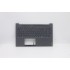 Carcasa superioara cu tastatura palmrest Laptop, Lenovo, Yoga Slim 7-15IIL05 Type 82AA, 5CB0X55821, 4BLS2TALV30 3A, iluminata, gri, layout DE (germana)