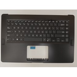 Carcasa superioara cu tastatura palmrest Laptop, Asus, ZenBook Pro UX550V, UX550VD, UX550VE, 90NB0ES2-R30US0, UX550VE-1B, 13NB0ET2AM0211, 3BBKHTCJN20, iluminata, neagra, layout US