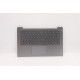 Carcasa superioara cu tastatura palmrest Laptop, Lenovo, IdeaPad 3-14ITL6 Type 82H7, 82MD, 5CB1C04423, AP21M000530, AM21M000300, iluminata, Artic Grey, layout UK