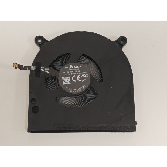 Cooler placa video Laptop, Dell, XPS 16 9640, 08GVMH, 8GVMH, NS75C42-23D02, 023.100VR.0001.A01, discrete graphics, 5V, 0.6A, GPU 